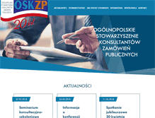 Tablet Screenshot of oskzp.pl